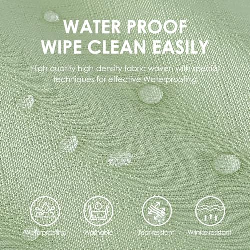 VidaFete Luxe Series 150GSM 60x120 Faux Linen Rectangle Tablecloth