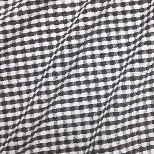 Gingham Check Terrycloth Kitchen Dish Towel Absorbent Large