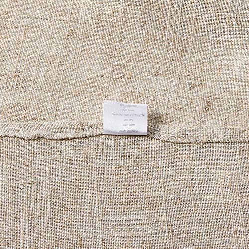 Fennco Styles Toscana Contemporary Linen Blend Natural for Dinner