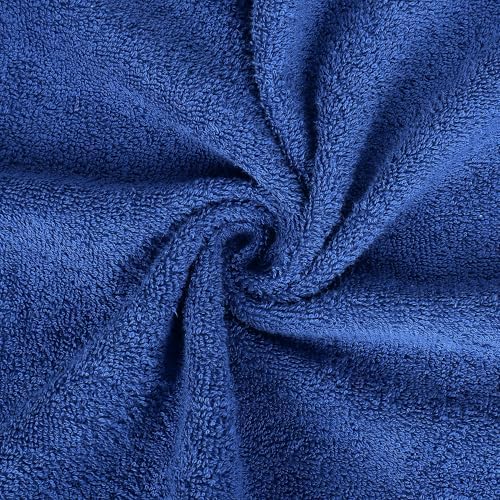 Hand Towels Cotton Set of 4, 16"x28" Cotton Soft Quick Drying Terry