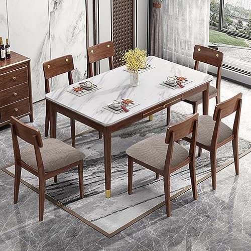 Genina Waterproof Seat Covers for Dining Room Chairs, Stretch Chair