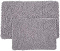 2 Piece Bathroom Rug Set - 32x21 Inch and 24x17 Inch Memory Foam Bath