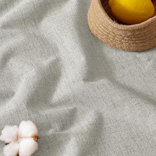 RYB HOME Greige 100% Blackout Curtains 63 inches Long for