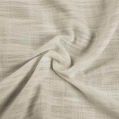 Drapifytex Antique Bronze Grommet Room Darkening Linen Curtains