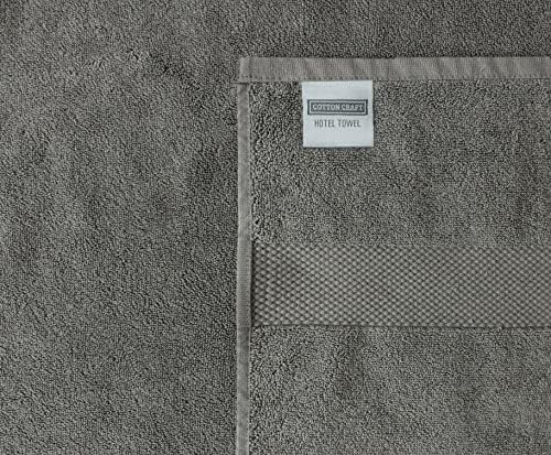COTTON CRAFT Luxury Hotel Bath Sheet - 2 Pack Oversized 100% Cotton