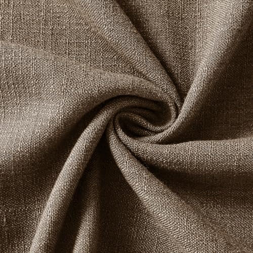 cololeaf Curtains for Bedroom Linen Texture Light Filtering and