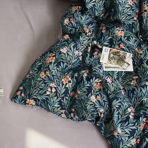 Cupocupa Duvet Cover Queen Size Set Boho Floral Pattern Duvet Cover