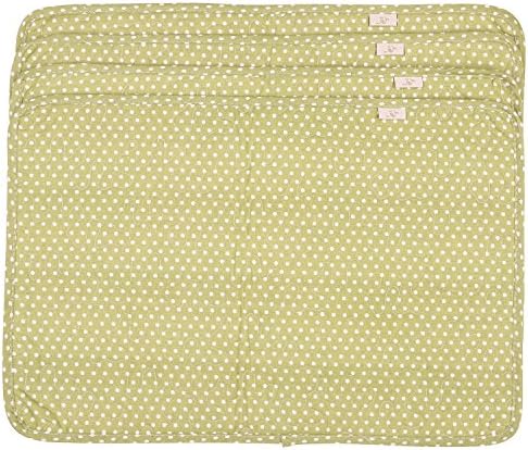 NEOVIVA Quilted Placemats for Dining Room, Cotton Kitchen Table Place