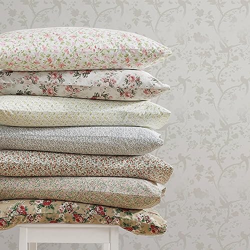 Laura Ashley - Queen Sheet Set with Fitted Sheet & Pillowcases