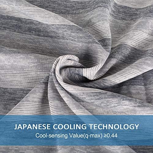 Ailemei Direct Cooling Throw Blanket and Cooling Pillow Cases Queen