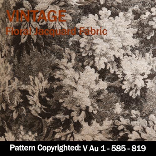 DEZENE Pack of 2 Vintage Floral Throw Pillow Covers 22x22 Boho
