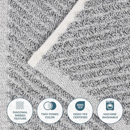 Superior Amelia Viscose Cotton Blend Medium Weight Small Towels, For