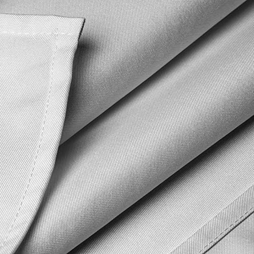 Lann's Linens 5 Pack 60 x 126 Inch Rectangular Tablecloth, Washable