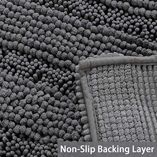 Turquoize Chenille Bath Rug Bundle Order Bath Runner 47" X 17" and