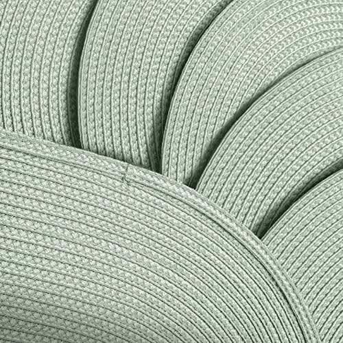 AHHFSMEI Placemats Set of 8 for Dining Table Washable Woven Non-Slip