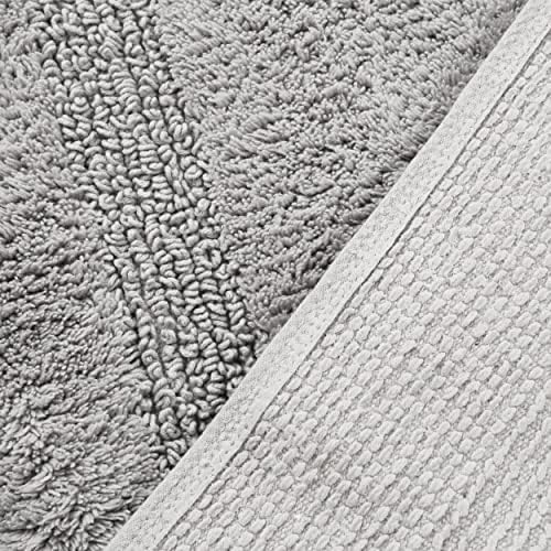 Nautica - Tufted Cotton Bath Runner, Soft & Absorbent Bath Rug, 22 x