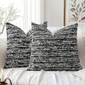 Artscope Throw Pillow Cover 18x18 Inch Set of 2 Super Thick Pillow