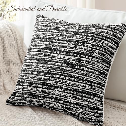 Artscope Throw Pillow Cover 18x18 Inch Set of 2 Super Thick Pillow