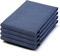 Kitchen Towels 4-Pack 100% Cotton Dish Towels for Kitchen with Hanging