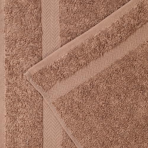 SUPERIOR Franklin Cotton Face Towel Set, Medium Weight Small Towels
