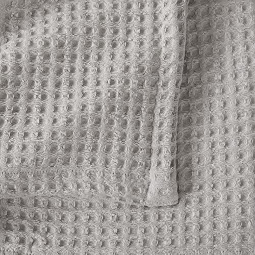 100% Cotton Waffle Weave Bed Blanket | Soft, Breathable, and