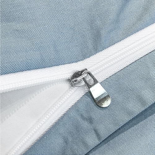 Cotton Duvet Cover Queen Size Wide Brim Set Elegant Embroidery Cotton