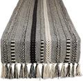 DII Farmhouse Braided Stripe Table Runner Collection, 15x72