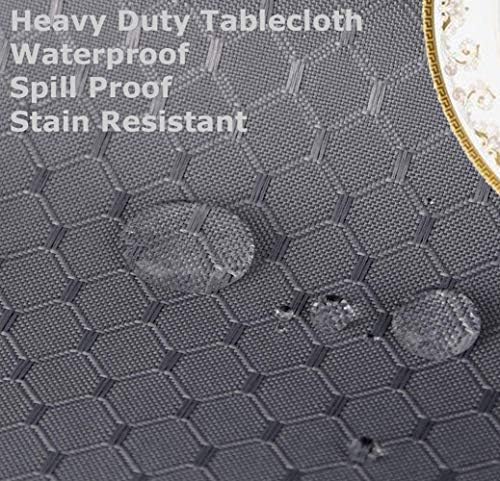 Tektrum Heavy Duty 70 X 70 inch Square Elegant Waffle Weave Check