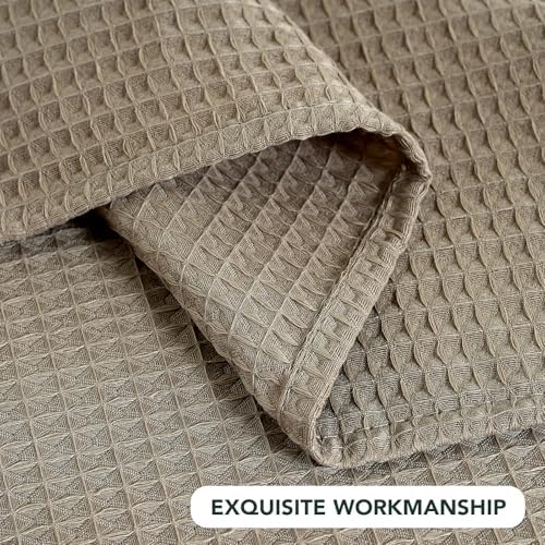 H.VERSAILTEX Rectangle Tablecloth Waffle Textured Waterproof Table
