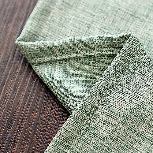 Faux Linen Tablecloths, Rectangular Tablecloth, Heavy Classic