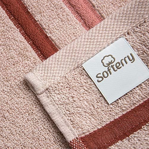 Softerry Finesse Bath Towel Set - 100% Soft Cotton - Extra Absorbent
