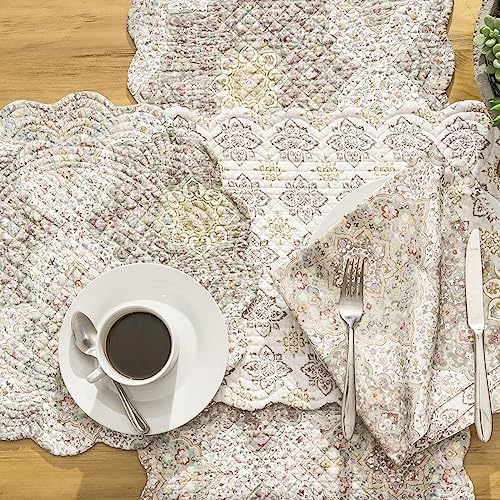 C&F Home, Set of 4 PCS Placemats,Elaina