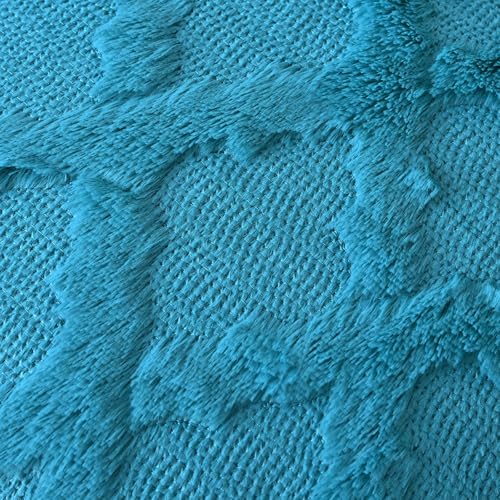 Set of 2 Soft Moroccan Throw Pillow Covers 20x20 Inch Plush Boho
