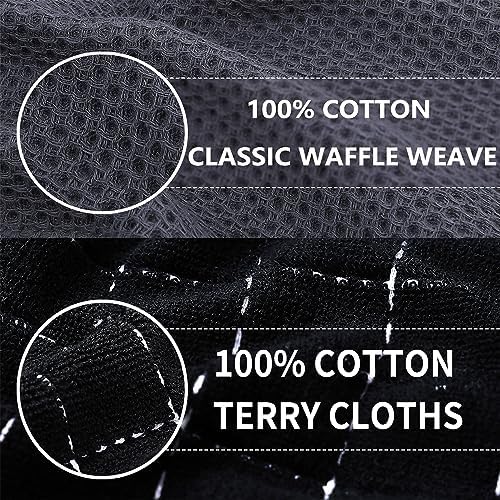 Homaxy 100% Cotton Kitchen Dish Cloths