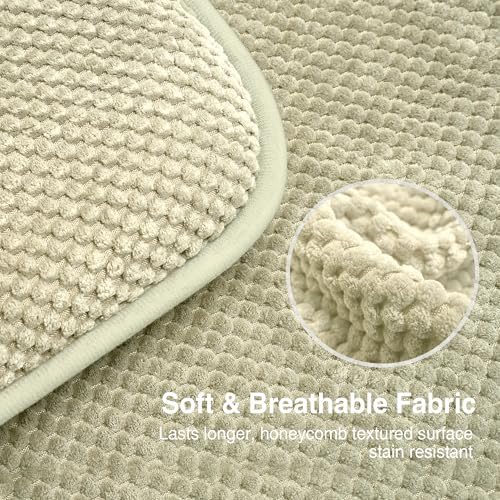 puredown® Chair Cushions for Dining Chairs, Set of 2 Memory Foam Seat