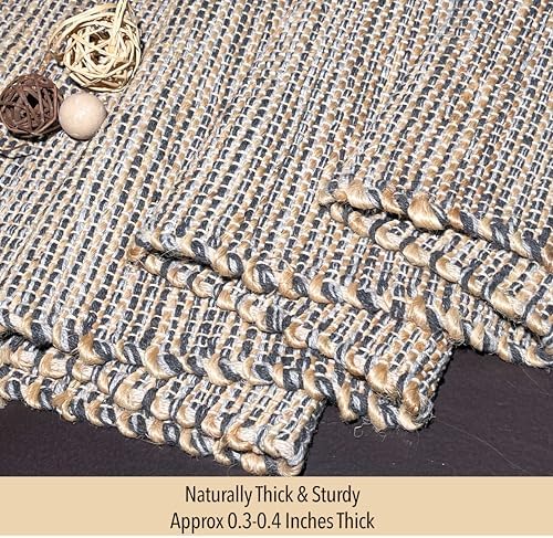 Chardin home Natural Jute Table Runner 13x36 Inch – Vintage Boho