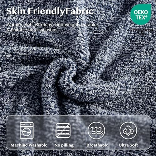 WRENSONGE Soft Twin Blanket for Bed-Cozy Warm Reversible Knitted