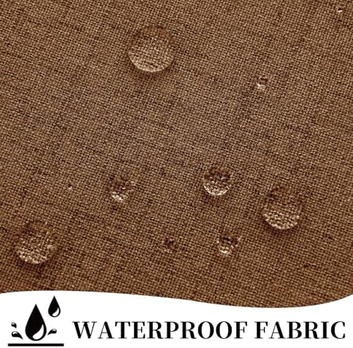SpaceDresser Outdoor Curtains for Patio Waterproof, 2 Panels