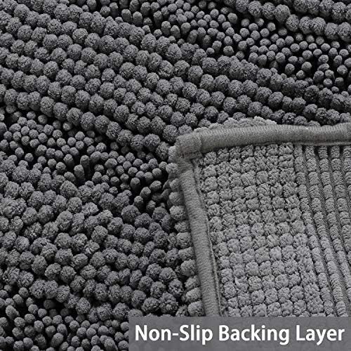 Turquoize Chenille Bath Rug Bundle Order Bath Runner 59" X 20" and