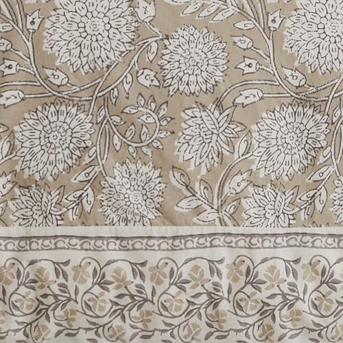 Levtex Home Adare Taupe Reversible Queen Duvet Cover Set (90x94in)