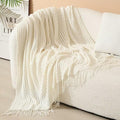 50x60 Inches Throw Blanket - Soft and Breathable Cotton Throw Blanket