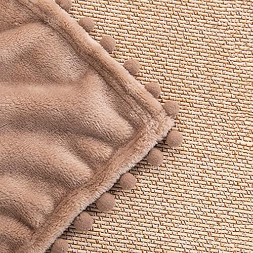 Fleece Throw Blanket for Couch,Soft Cozy Fuzzy Flannel Blanket for