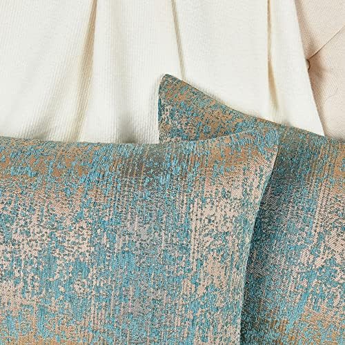 Home Soft Things Serenta Jacquard Chenille Big Zipper 2 Piece Pillow
