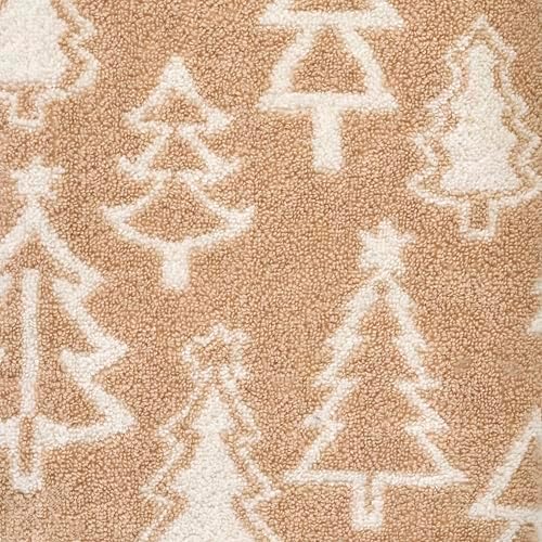 SKL Home Christmas/Winter Mod Tree Hand Towel Set-2pc, 100% Cotton