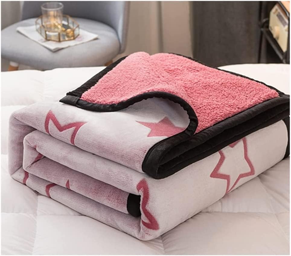 Blanket Quilt Thicken Winter Flannel Bed Coral Fleece Sheet Cover