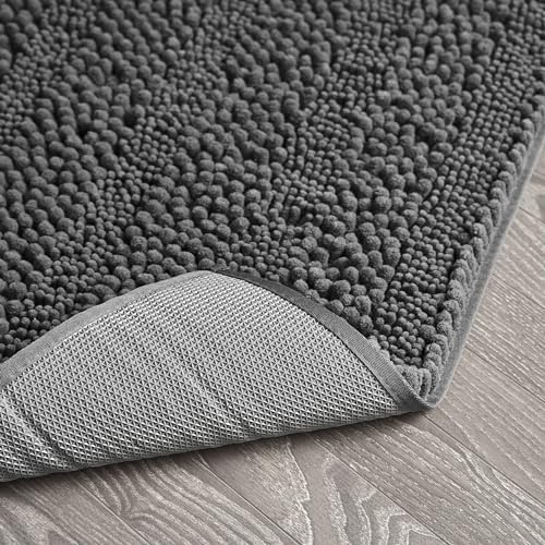 Laura Ashley – Astor Chenille Bath Mats | Set of 2| 100% Polyester