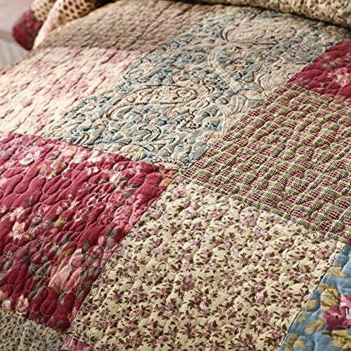 Tache Cotton Patchwork Country Farm Cottage Vintage Antique Ditsy