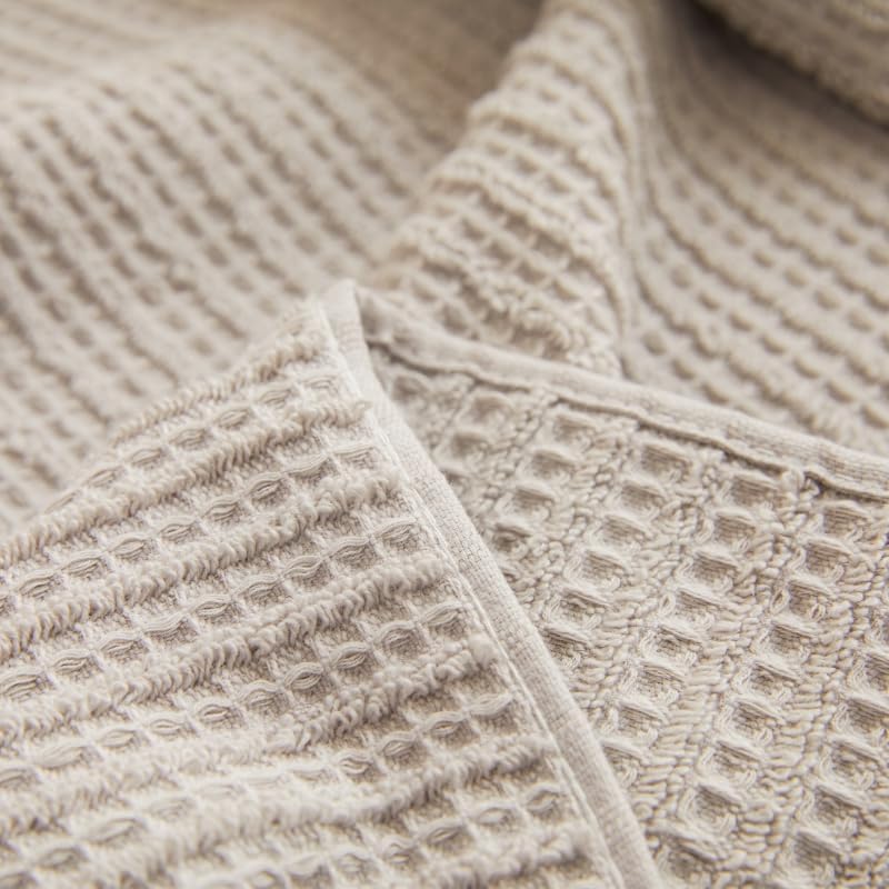 Cotton Waffle Blanket Full/Queen Size,Soft Cooling Blanket, Breathable
