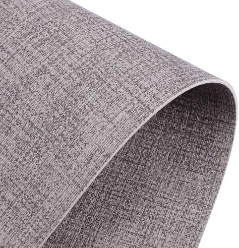 6 Piece Faux Leather Placemats for Dining Tables, Waterproof