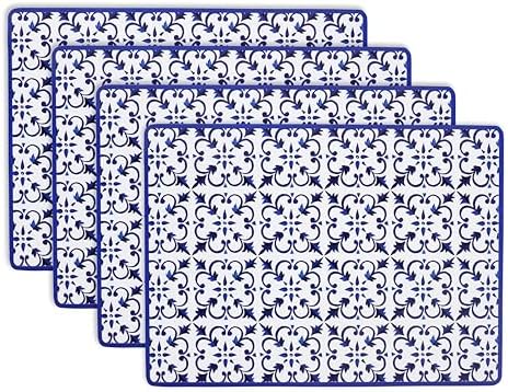 KAF Home Cork Placemats 16 x 12-Inch Set of 4 Chateau